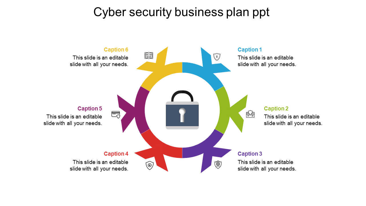 Cyber Security Business Plan PPT Template & Google Slides
